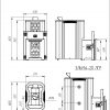 Печь банная Теплодар Эльма - 20 ЛГР  