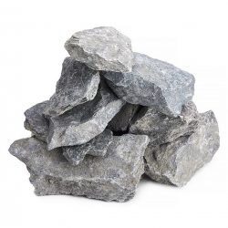 Камень для бани и сауны Талькохлорит-кварцит 20кг колотый  