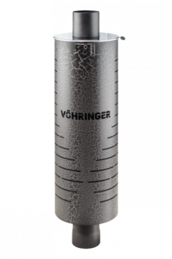 Дымоход конвектор  d 110 L-0,5м (Ферингер)  